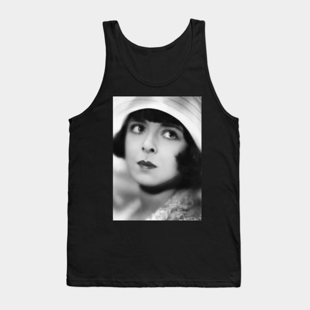 Colleen Moore: Doe Eyes Tank Top by SILENT SIRENS